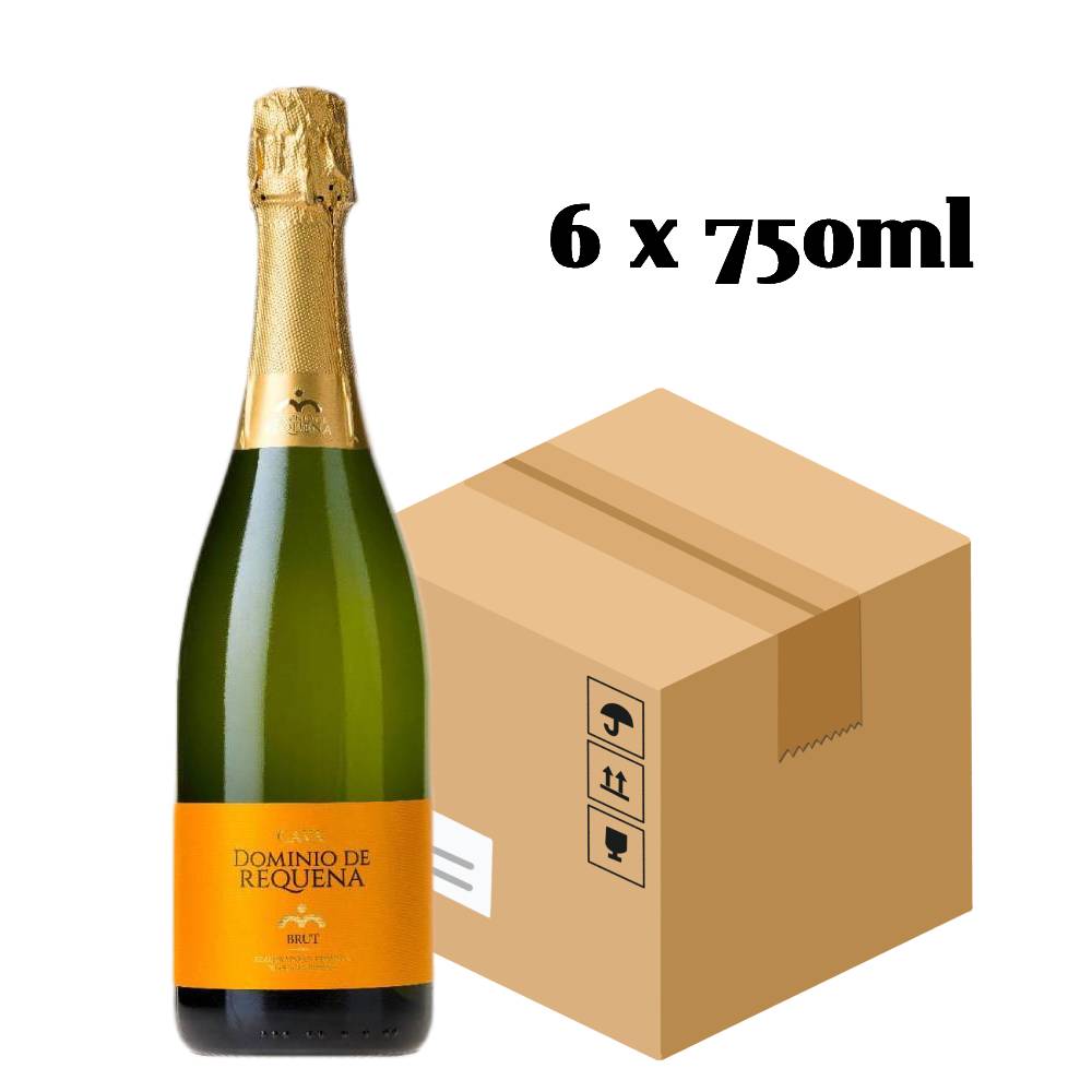 【原箱】Domino de Requena Cava Brut NV丨雷格納卡瓦氣泡酒丨西班牙丨750ml x 6枝丨MT Wine